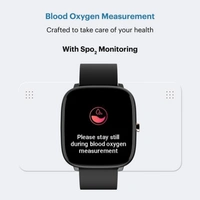 Noise ColorFit Qube SpO2 Charcoal Black Smartwatch - 1.4" inches Full Touch HD, Black, Pink